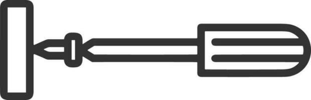 schroevedraaier reparatie icoon symbool vector afbeelding. illustratie van de fix toolkit ontwerp afbeelding. eps 10