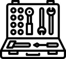 schroevedraaier reparatie icoon symbool vector afbeelding. illustratie van de fix toolkit ontwerp afbeelding. eps 10