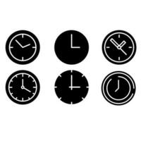 stopwatch icoon vector set. tijd illustratie teken verzameling. snelheid symbool of logo.