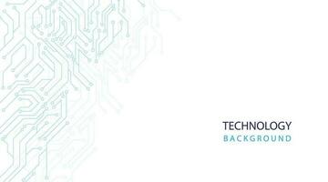 hoog tech stroomkring bord verbinding systeem concept vector