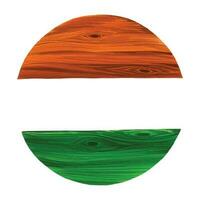 15e augustus Indisch onafhankelijkheid dag driekleur vlag thema achtergrond vector