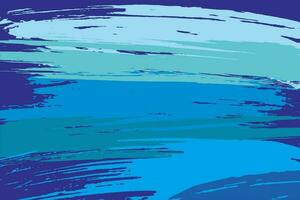 abstract blauw achtergrond met helling borstel beroerte effect. het beste sjabloon illustratie. vector