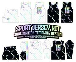 abstract contour helling Jersey ontwerp sportkleding achtergrond vector