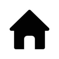 huis icoon symbool. huis vector illustratie symbool.