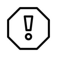 gevaarlijk icoon vector symbool ontwerp illustratie