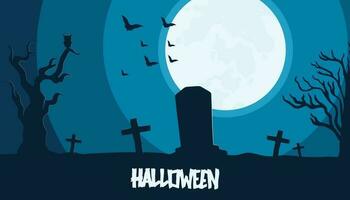 halloween achtergrond illustratie ontwerp vector