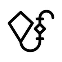 vlieger icoon vector symbool ontwerp illustratie