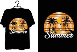 zomer t-shirt ontwerp vector