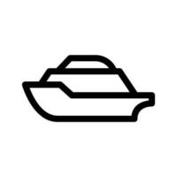 jacht icoon vector symbool ontwerp illustratie