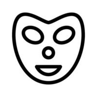 schoonheid masker icoon vector symbool ontwerp illustratie