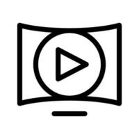 televisie icoon vector symbool ontwerp illustratie