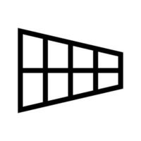 perspectief icoon vector symbool ontwerp illustratie
