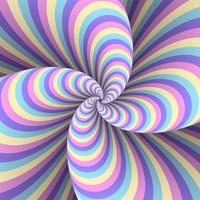 Pastelkleur Veelkleurige Abstracte Achtergrond van de Streepvervorming vector