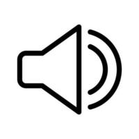 geluid icoon vector symbool ontwerp illustratie
