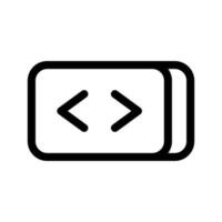 codering icoon vector symbool ontwerp illustratie