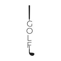 golf bal logo, golf ontwerp stok logo, logo voor professioneel golf team, golf club, toernooi, golf op te slaan bedrijf, golf Cursus, evenement vector