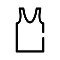 tank top icoon vector symbool ontwerp illustratie