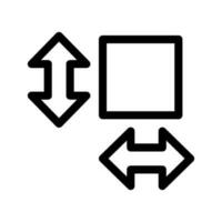 maten icoon vector symbool ontwerp illustratie