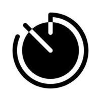 timer icoon vector symbool ontwerp illustratie