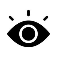oog icoon vector symbool ontwerp illustratie