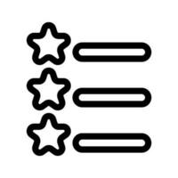 favoriete lijsten icoon vector symbool ontwerp illustratie