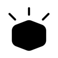 edelsteen icoon vector symbool ontwerp illustratie