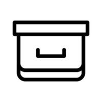 doos icoon vector symbool ontwerp illustratie