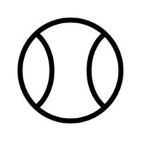 tennis bal icoon vector symbool ontwerp illustratie