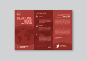 Professionele brochure sjabloon vector