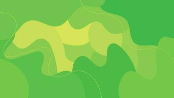 vrij groen abstract Golf vloeistof natuur achtergrond vector