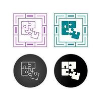 puzzel vector pictogram