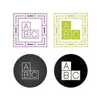 abc vector icoon