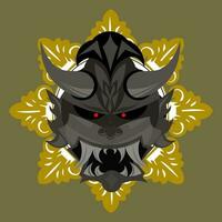 Japans masker artwork vector