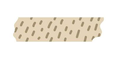 helder scandi vector grens washi plakband patroon met lijnen. gestileerde Scotch plakband schattig plakboek kinderen tekening spandoek. Scandinavisch speels stijl deco lint trimmen. decoratief modern elementen