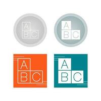 abc vector icoon