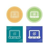 laptop vector pictogram