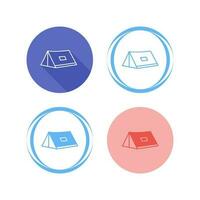 tent vector pictogram