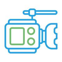 videocamera vector pictogram