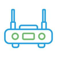 router vector pictogram