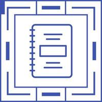 notebook vector pictogram