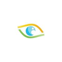 oog logo vector illustratie bedrijf element en symbool ontwerp
