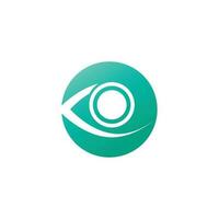 oog logo vector illustratie bedrijf element en symbool ontwerp