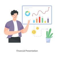 financieel presentatieontwerp vector