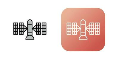 satelliet vector pictogram