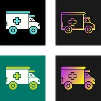 ambulance vector pictogram