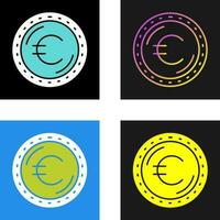 euro valuta vector icoon