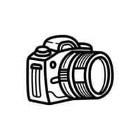 camera icoon ontwerp geïsoleerd Aan wit achtergrond vector