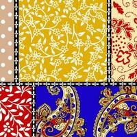 bloemen abstract patroon geschikt voor textiel en het drukken behoeften vector