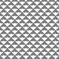 abstract meetkundig zwart hoek lijn patroon perfect voor achtergrond, behang vector
