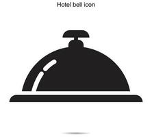 hotel klok icoon, vector illustratie.